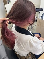 ヴィンスジオ 岐阜駅南(vince gio)&nbsp;インナーカラー/デザインカラー/ピンク