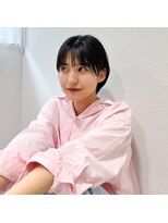 クラン 六甲道(Chlan)&nbsp;ナチュラルショートボブ×地下風カラー