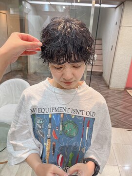 オブヘアージユウガオカ(Of HAIR Jiyugaoka) 【メンズライクパーマ】