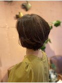 フェミニンレイヤーボブ