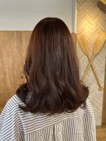 バイエイト 野並店(By Eight) 艶ピンク×重めロング