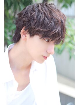 リークフー(Ree cu fuu) 10代20代30代/メンズ爽やかショート　スパイラルパーマ