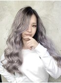シルバーカラーハイライト