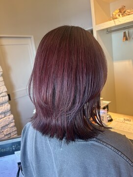 ペッツショコラ(PETZ chocolat) ミディアムレイヤー&バイオレットレッド