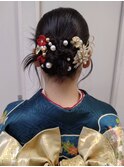 ヘアセット/成人式/卒業式/振袖/着付け
