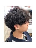 波巻きスパイラルパーマ