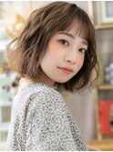 ボブパーマ大人可愛いフレンチカジュアルc6上尾20代30代40代