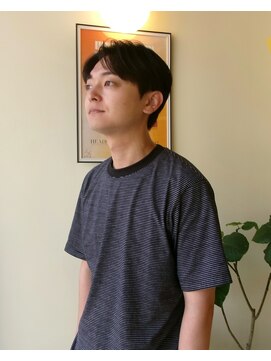 ヒントステーション(HINTSTATION) 〈浅草 半個室〉 センターパート/ナチュラル