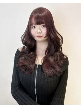 アクシス カリヤ(`AXIS KARIYA) [Rinoka] 王道Pink lavender×ザクザクLayercut