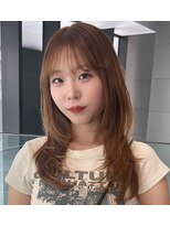 クム(kumu)&nbsp;韓国へア/レイヤー/顔周り/ボブ/透明感カラー