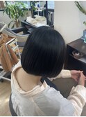切りっぱなしボブ