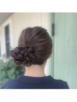 ヘアーレクスアリイ(Hair Lex Alii)&nbsp;サイドシニヨン/浴衣ヘアセット/ヘアアレンジ