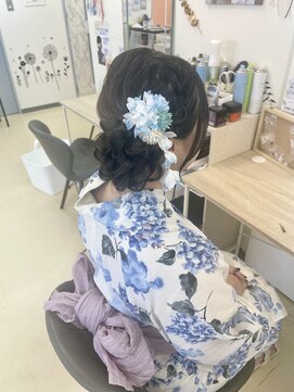 ベルデイズ 横浜西口店(BELDAYS) サイドシニヨン