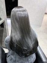 エースヘアー(A.hair)&nbsp;アッシュグレージュ/レイヤーカット/高濃度水素髪質改善