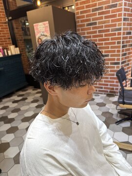 シェノン オム 梅田(CHAINON HOMME) MEN'S HAIR/束間ショート/コンマヘア/ツーブロックマッシュ