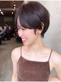 大人マッシュショート／丸みショート／イメチェン／30代40代50代