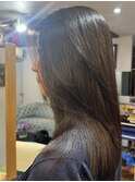 long hair style