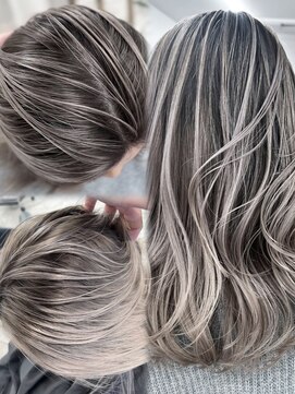 エトワール(ETOILE) バレイヤージュカラー/シャドールーツ/グレージュカラー