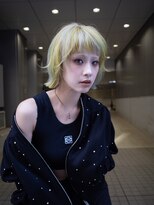 ギークス(GEEKS) 【GEEKS渋谷】レイヤーボブ/デザインカラー/ハイトーン/前髪あり