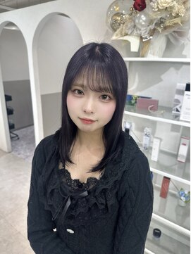 イア バイ ジーナ 渋谷(IA by Zina) ［市川敬土］ラベンダーグレージュカラー