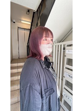 エイト 福岡天神店(EIGHT fukuoka) ラベンダーカラー+ボブスタイル