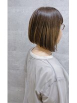 コワフュールトーリ フジグラン店(COIFFURE TORI)&nbsp;艶感切りっぱなしボブ