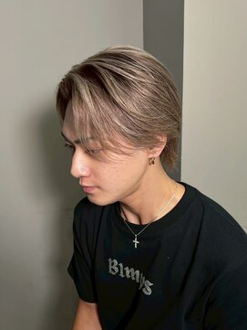 リッチブランドアンドコー(Rich Brand&Co) アップバングセンターパートツイストスパイラルバレイヤージュ