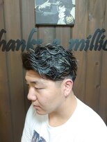 バーバーショップ サンフラット(BARBER SHOP Sun FLat)&nbsp;メンズハイライトカラー