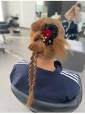 カチモリ高知美容院ヘアアレンジ