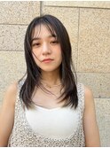 インナーカラー/レイヤーカット/ウルフ/ハッシュカット#祐天寺