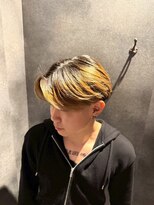 ノーヴァ バイ ボナ 前橋店(nova by bona) 【小顔見え】抜け感レイヤーのハンサムショート