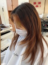 サロン ド ジュン 伊勢崎店 ロングレイヤー
