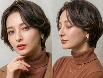 カミコーゼット グレイ(kamiko-Z Gray)の写真/【仕上がり評価4.8☆】『カット￥4500～』360°どこから見ても美しいシルエットで褒められ髪に！