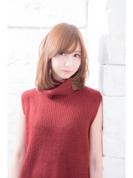 ミエル ヘア 新宿(miel hair) 【miel　hair新宿】ナチュラルストレートで好感度バッチリ♪