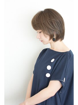 ノイン(noine) [noine : saito] 新しくもレトロな”ノーブル”ボブ