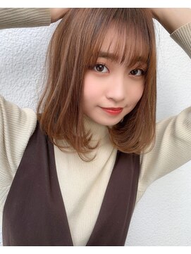 グレース(GRACE) ナチュラルワンカール シースルーベージュロブ/担当大山