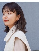 ガーデン アオヤマ(GARDEN aoyama) 大人可愛いインナーカラー　レイヤー　シースルーバング