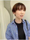 【なかじま ひびき】うざバング×ナチュラルマッシュショート