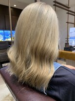 ラ メール ヘア デザイン(La mer HAIR DESIGN)&nbsp;ハイトーンカラー/ミルクティーベージュ