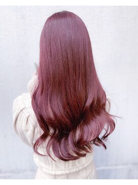 グランアージュ 池袋東口店(grandage) ブリーチなしモーヴピンクダブルカラーうるつやロング　池袋