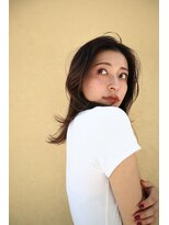 アレンヘアー 松戸店(ALLEN hair) 【髪質改善】透け感ストレートスタイル