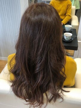 サルビア(Salvia) 〈サルビア美畑町店〉大人かわいいふんわりカールココアベージュ
