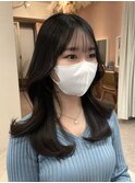 似合わせ韓国ヘア/くびれヘア/レイヤーカット