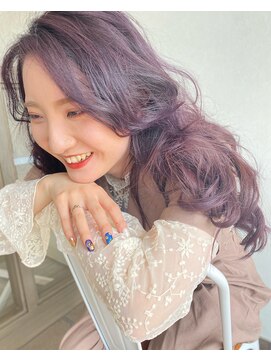 ソラ ストリートサロン(SORA.STREET SALON) ブドウカラー