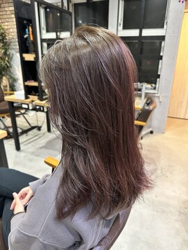 グラフ(Graph 'puppet) 赤系艶カラーロング