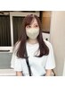 カット+ナチュラルストレート ¥15,400