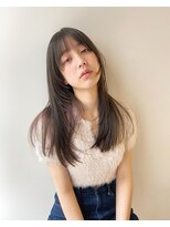 ブリンク(blink)&nbsp;レイヤーロング、インナーラベンダーカラー