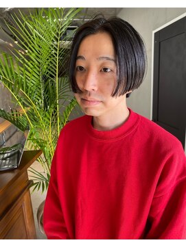 ソイリウム 下北沢(soi rium) センターパート　メンズ　ストレート