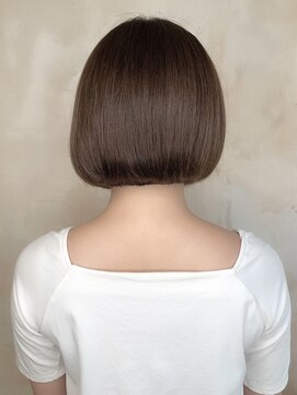 ニスル センター南店(NISURU） 似合わせカット/大人ガーリー/ダークアッシュ/着物/センター南