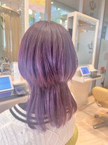 ビス ヘア アンド ビューティー 西新井店(Vis Hair＆Beauty)&nbsp;20代30代大人可愛いダブルカラーブリーチハイトーンカラー